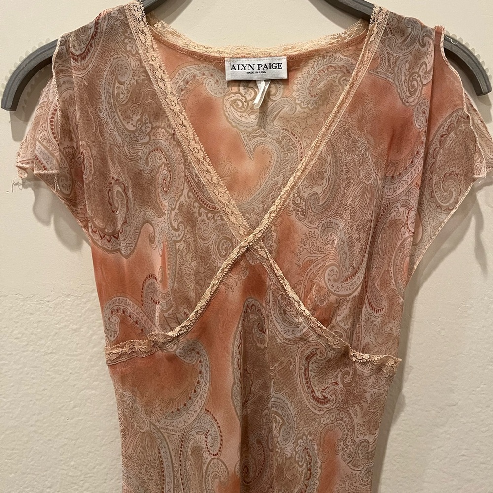 Y2K Alyn Paige Paisley dress